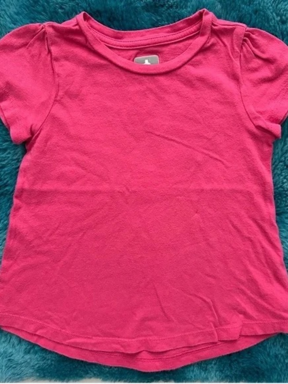 GAP Girls Bright Pink Short Sleeve Tee
